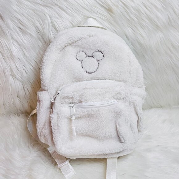Mickey Mouse Icon Fleece Mini Backpack - Picture 3 of 5